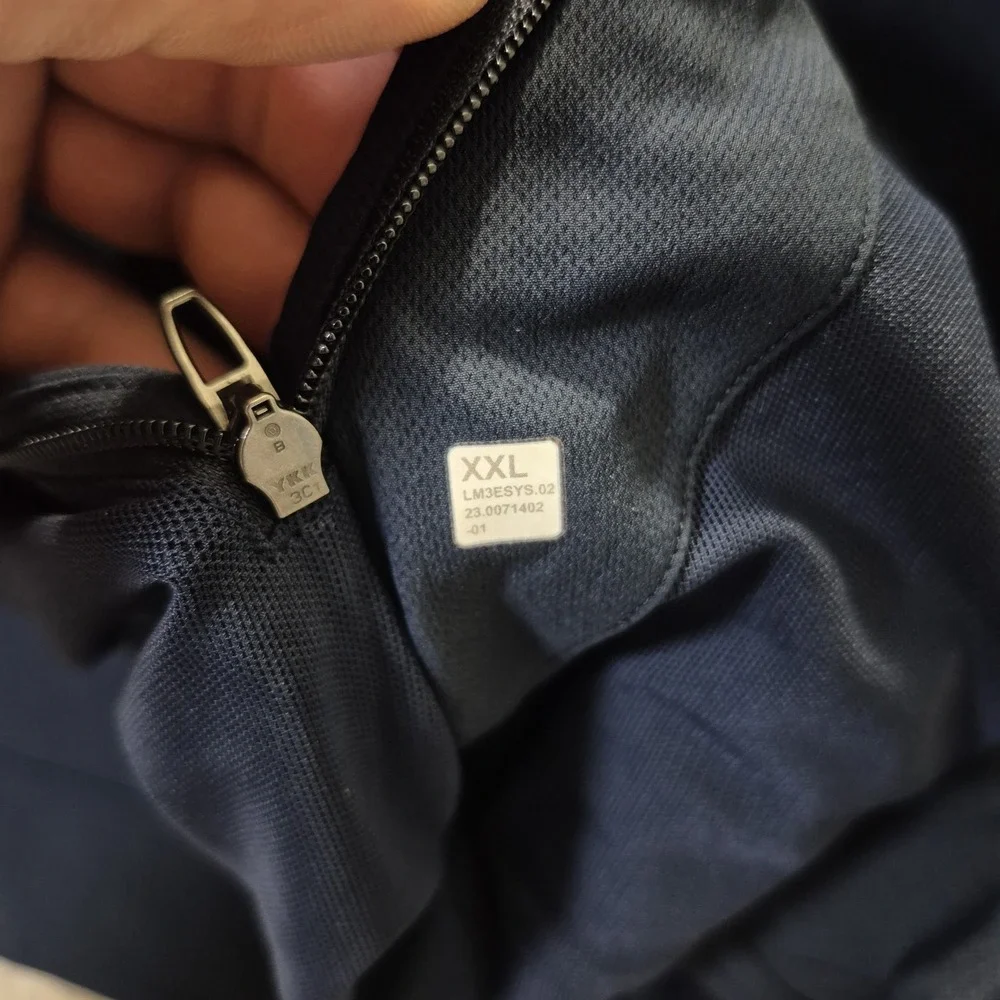 Lululemon Cargo Pocket Shirt Jacket Mens 2XL Snap Button Performance Vented Golf